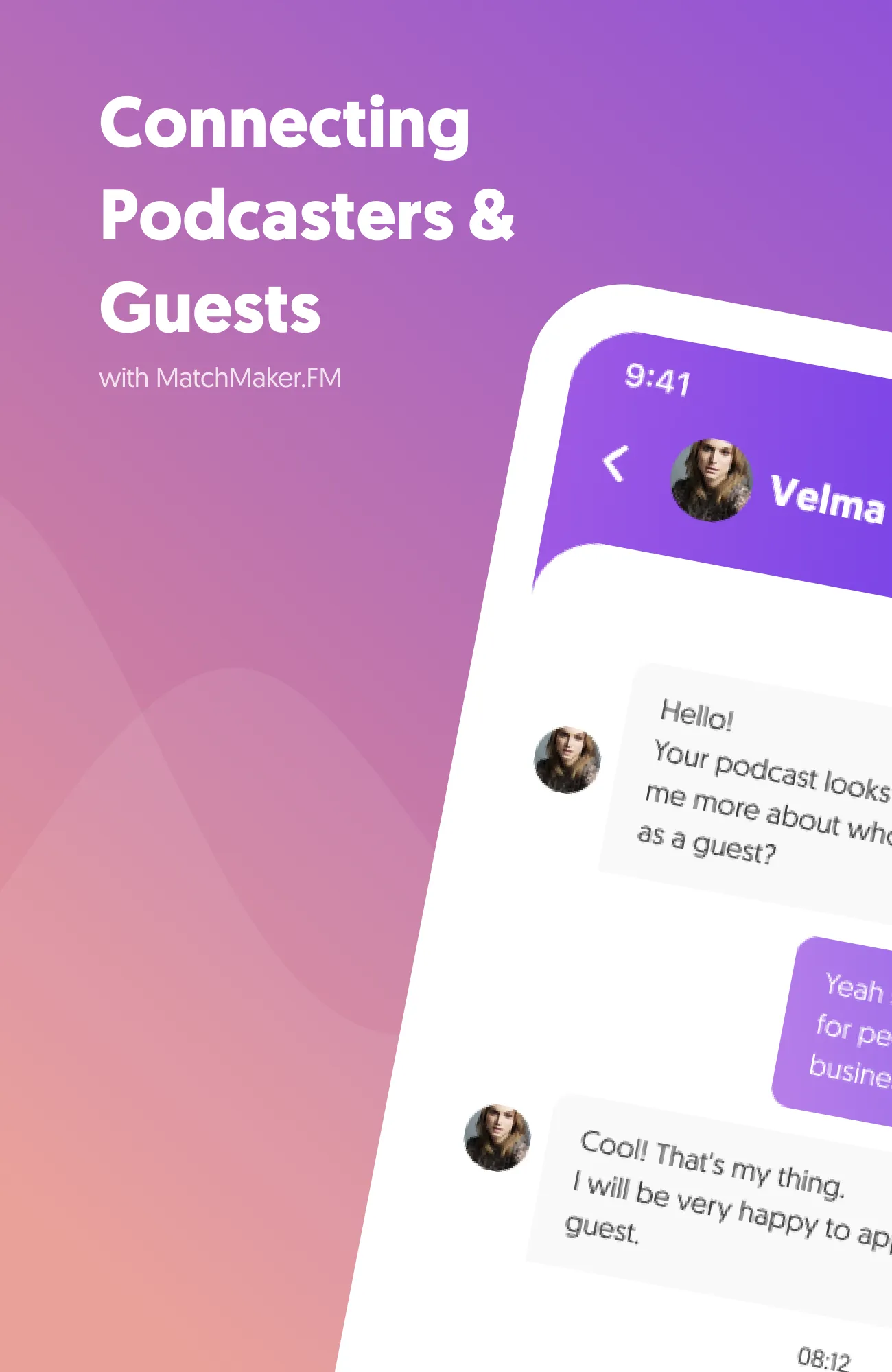 MatchMaker.fm Messenger | Indus Appstore | Screenshot