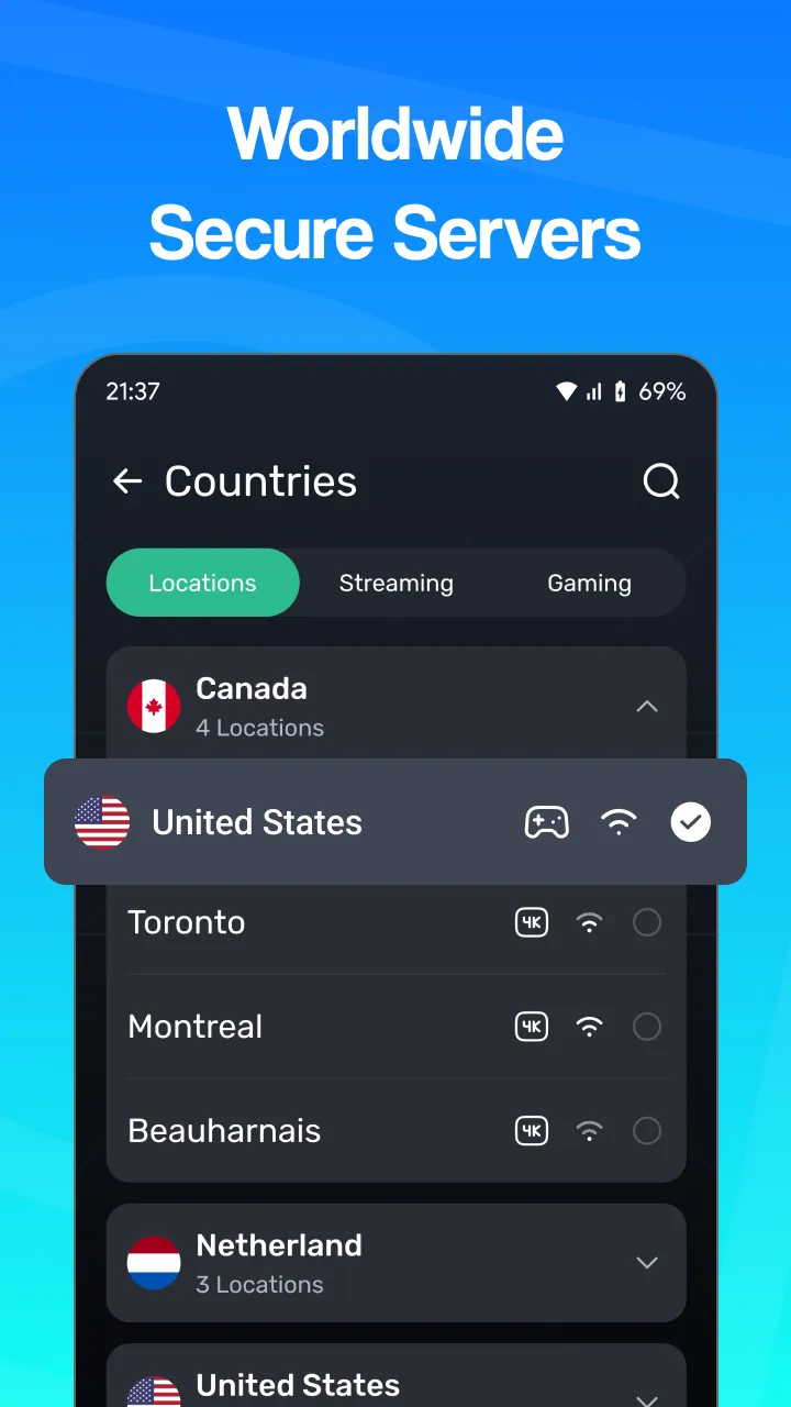 VPN - Secure VPN Proxy | Indus Appstore | Screenshot