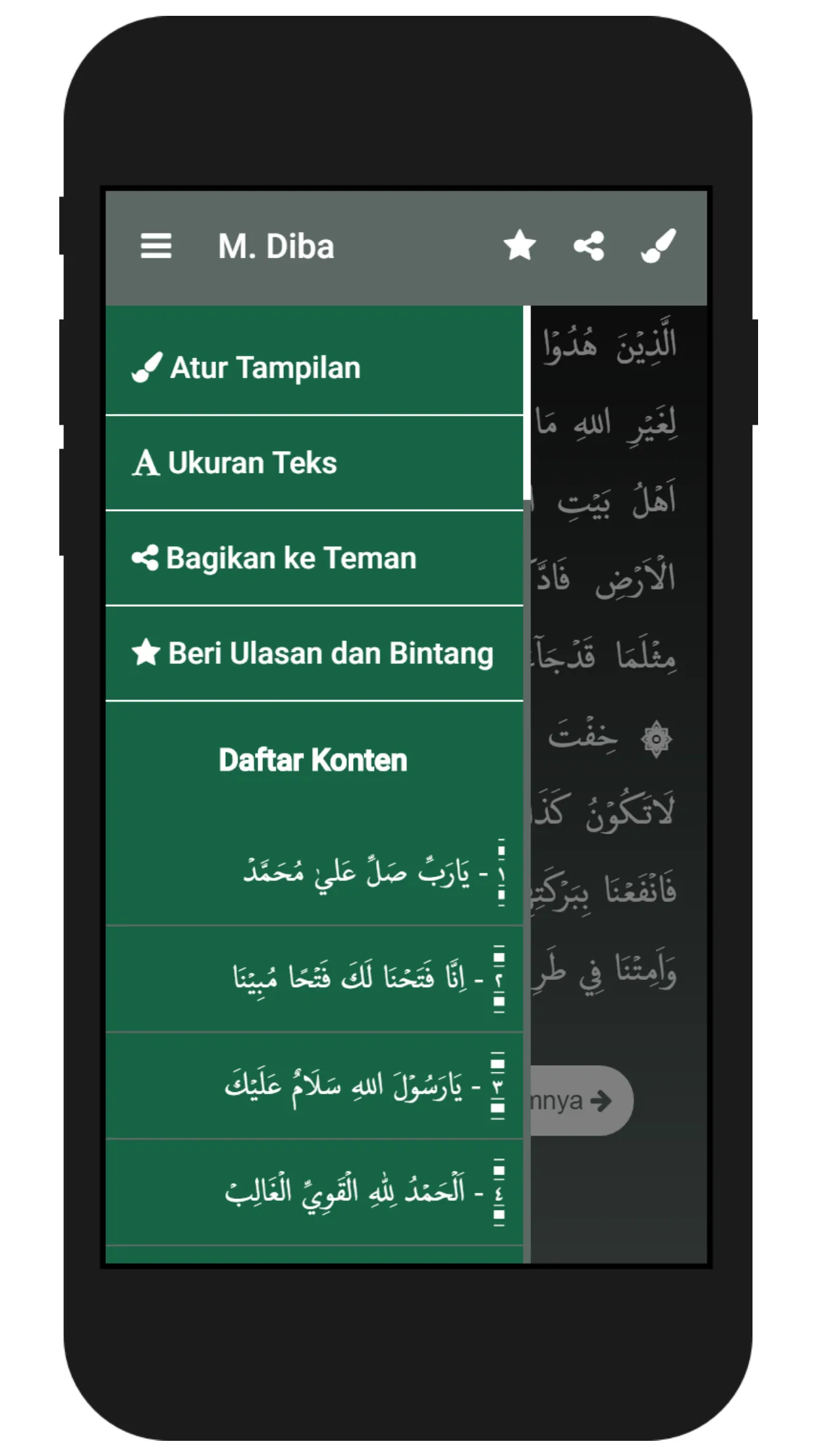 Maulid Diba Offline | Indus Appstore | Screenshot