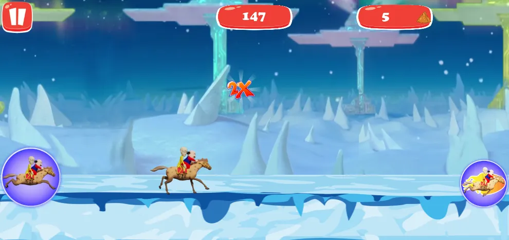 Motu Patlu Horse Riding | Indus Appstore | Screenshot