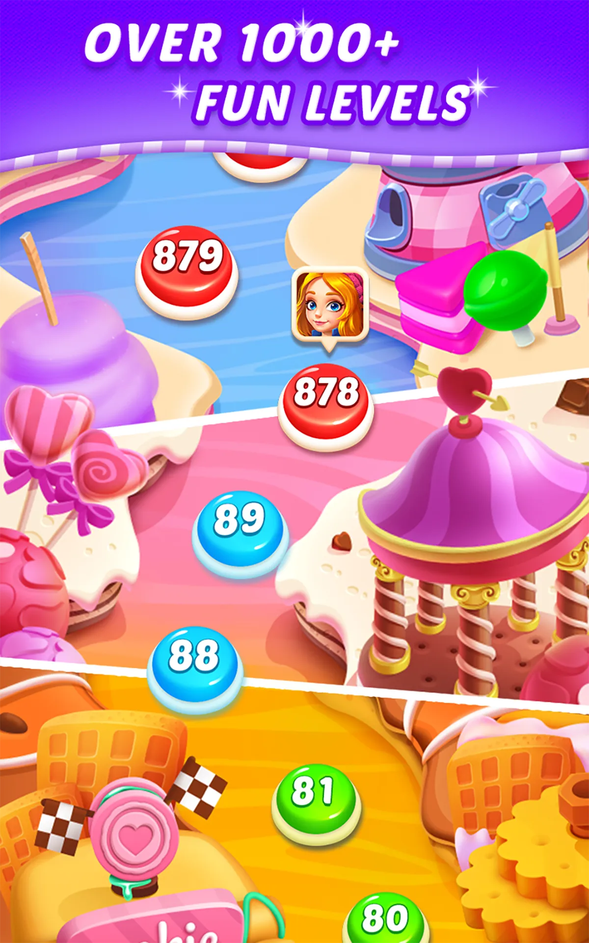 Sweet Candy Puzzle: Match Game | Indus Appstore | Screenshot