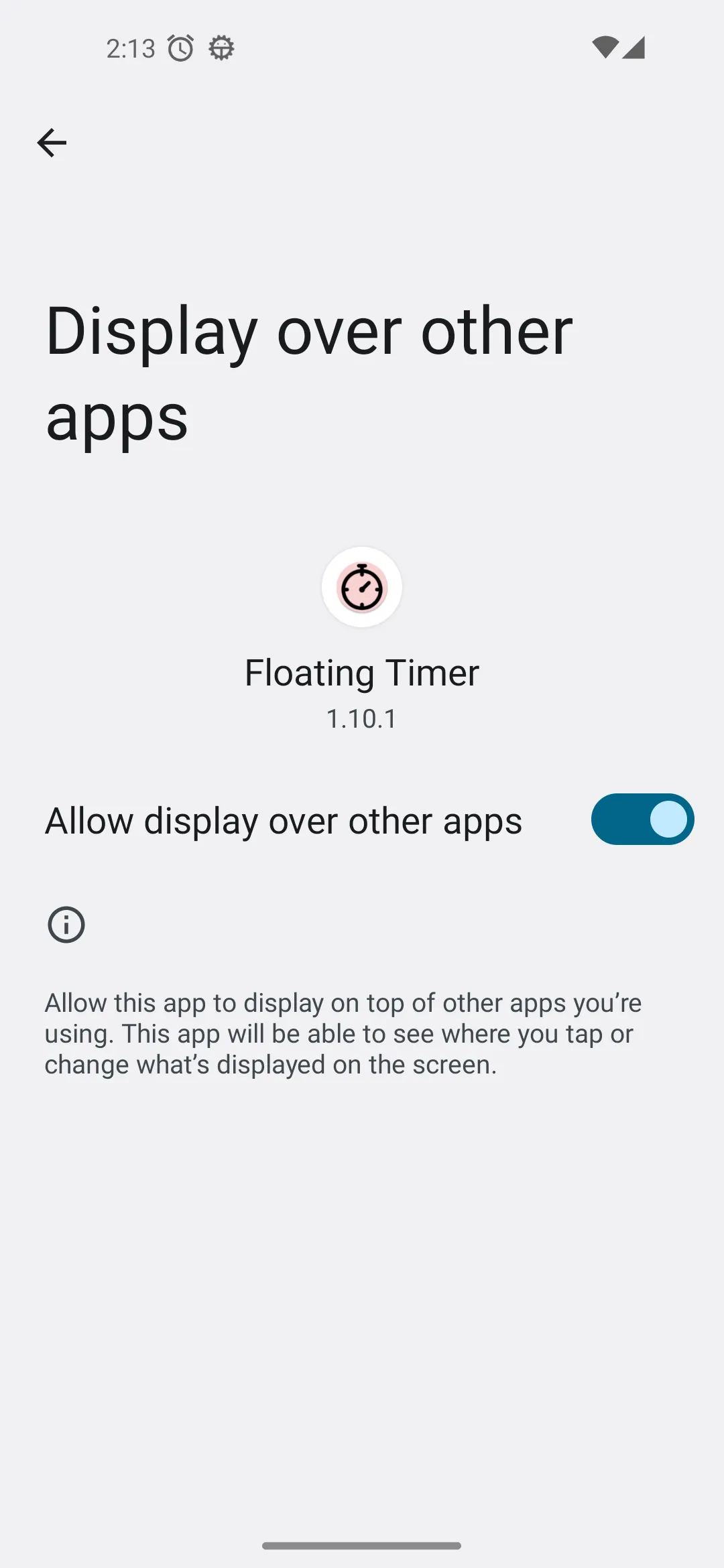 Floating Timer | Indus Appstore | Screenshot