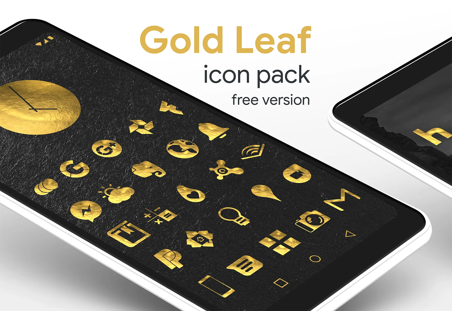 Gold Leaf - Icon Pack | Indus Appstore | Screenshot