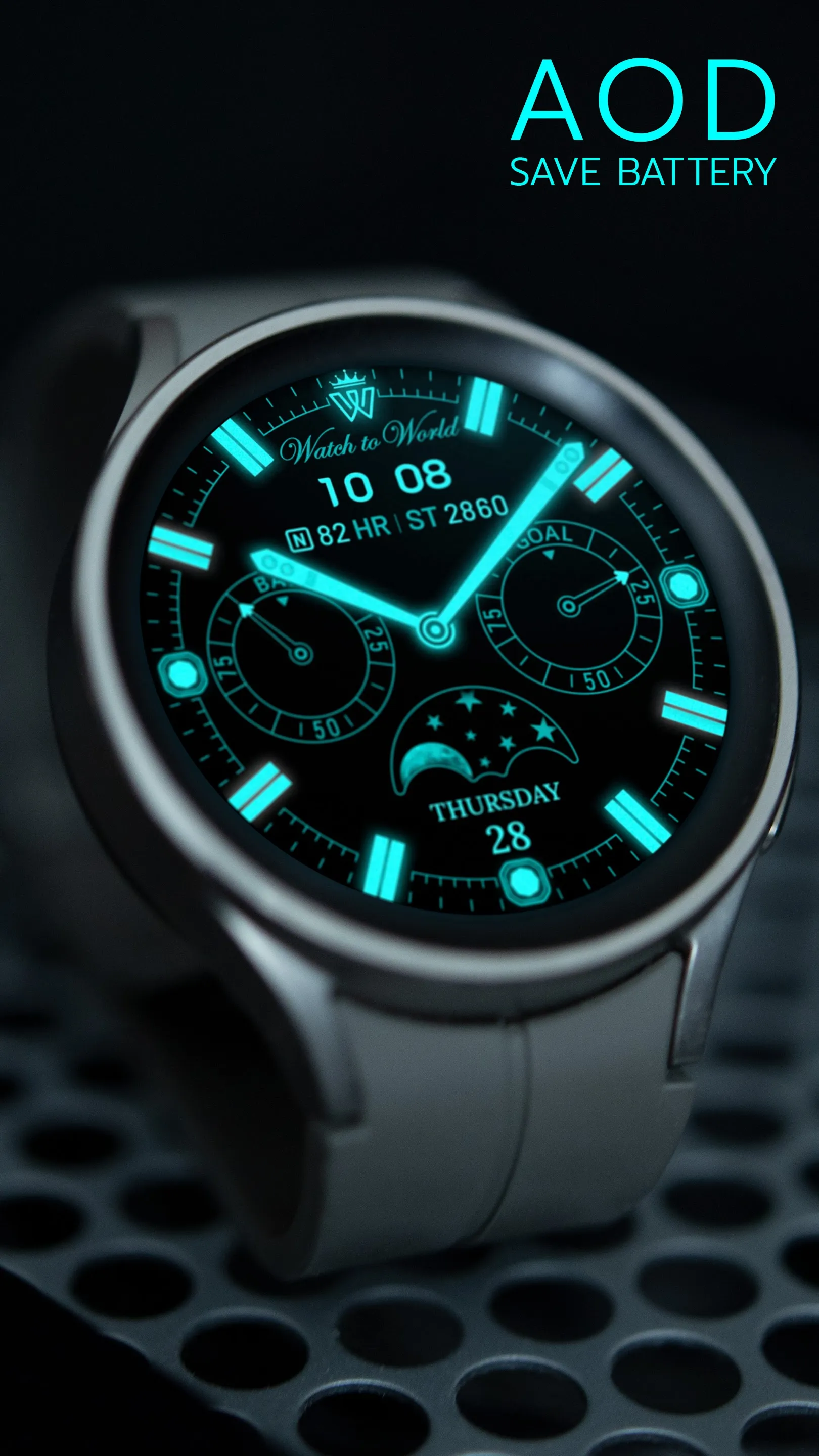 WTW M13B10 Basic watch face | Indus Appstore | Screenshot