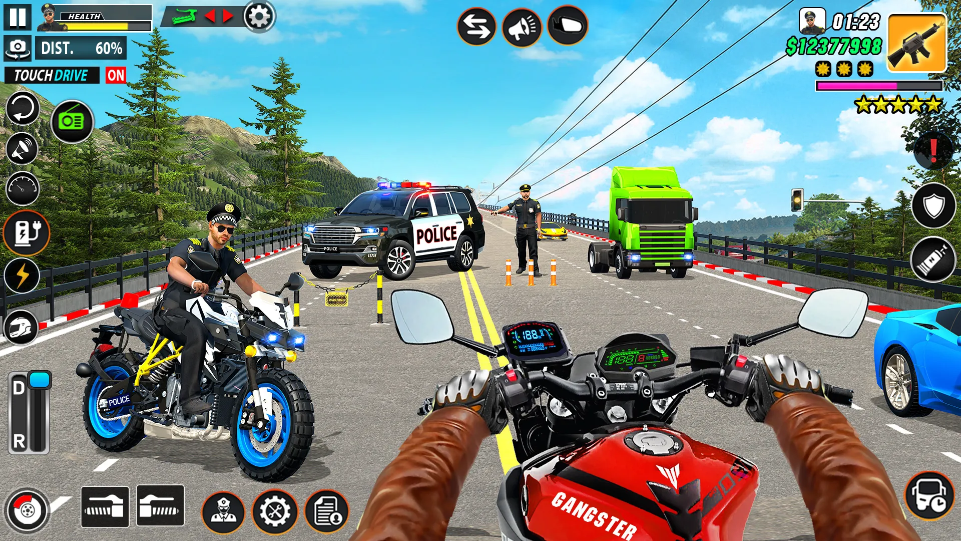 Indian Bike Crime Chase Games | Indus Appstore | Screenshot