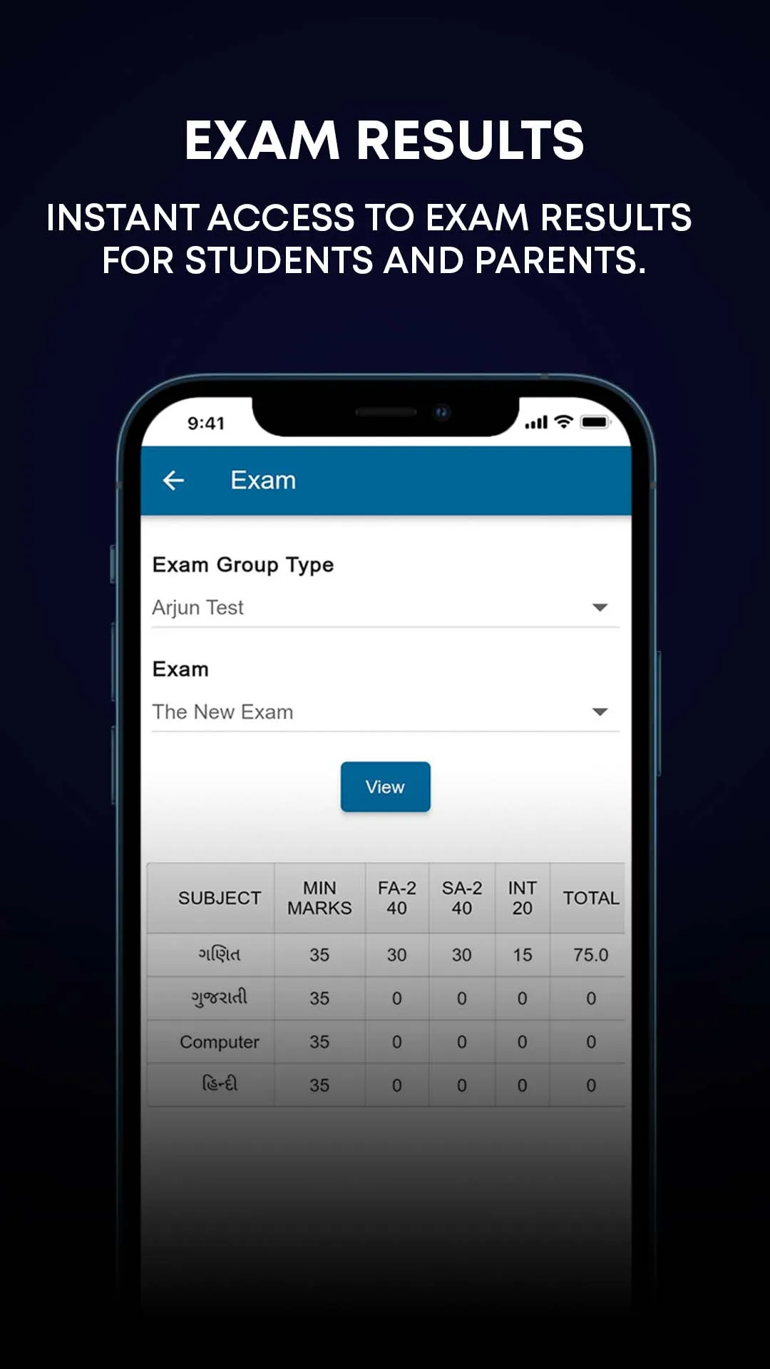 NEMS - Student | Indus Appstore | Screenshot
