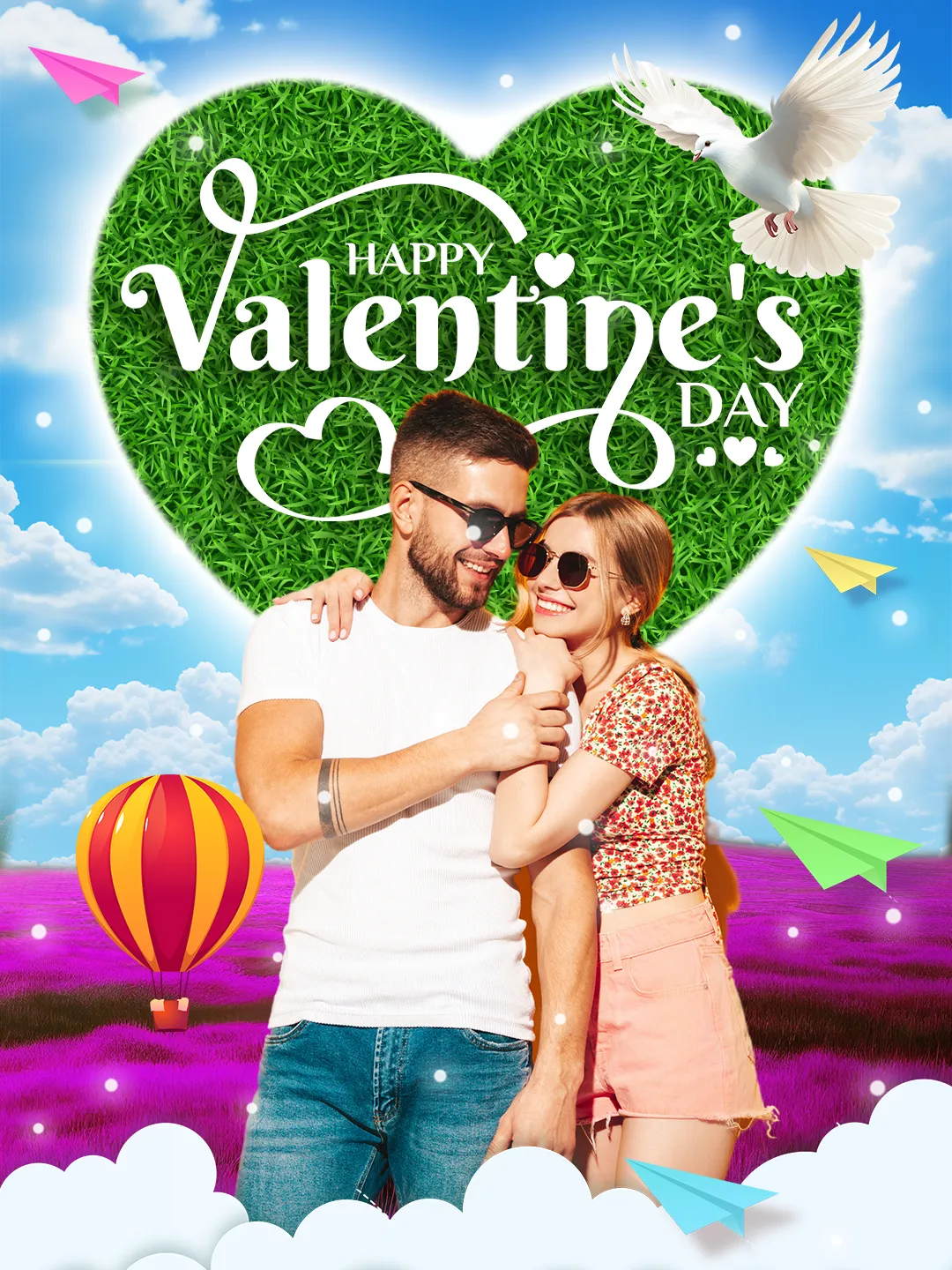 Valentine Day Photo Frame | Indus Appstore | Screenshot