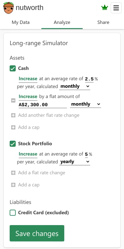 nutworth - Net Worth Tracker | Indus Appstore | Screenshot