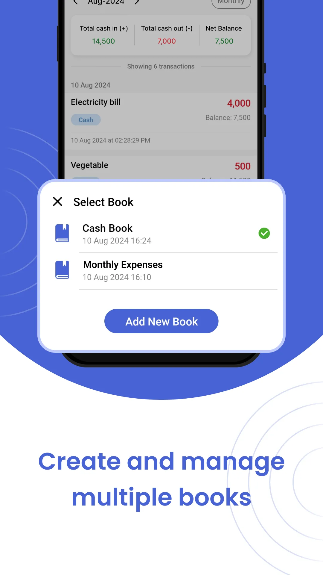 Cash Book : Money Manager | Indus Appstore | Screenshot