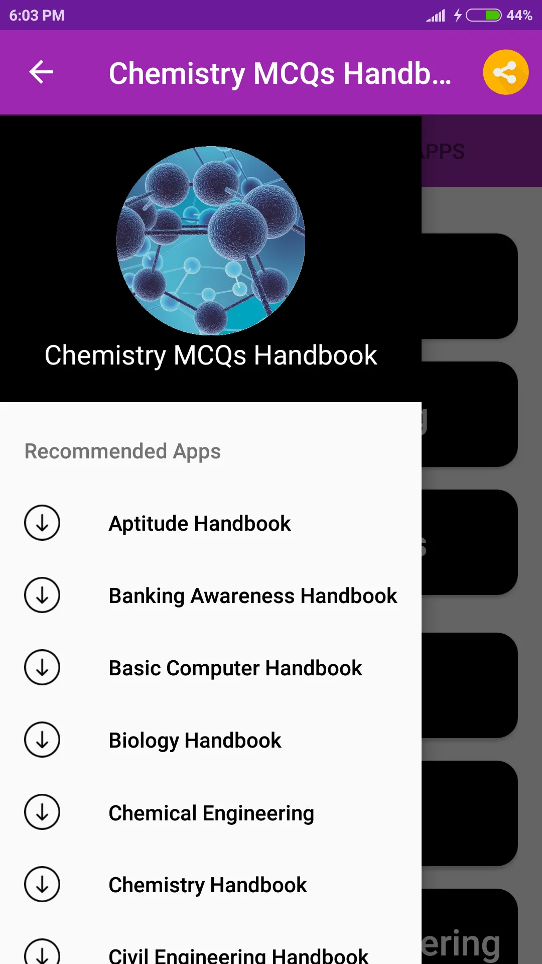 Chemistry Handbook | Indus Appstore | Screenshot