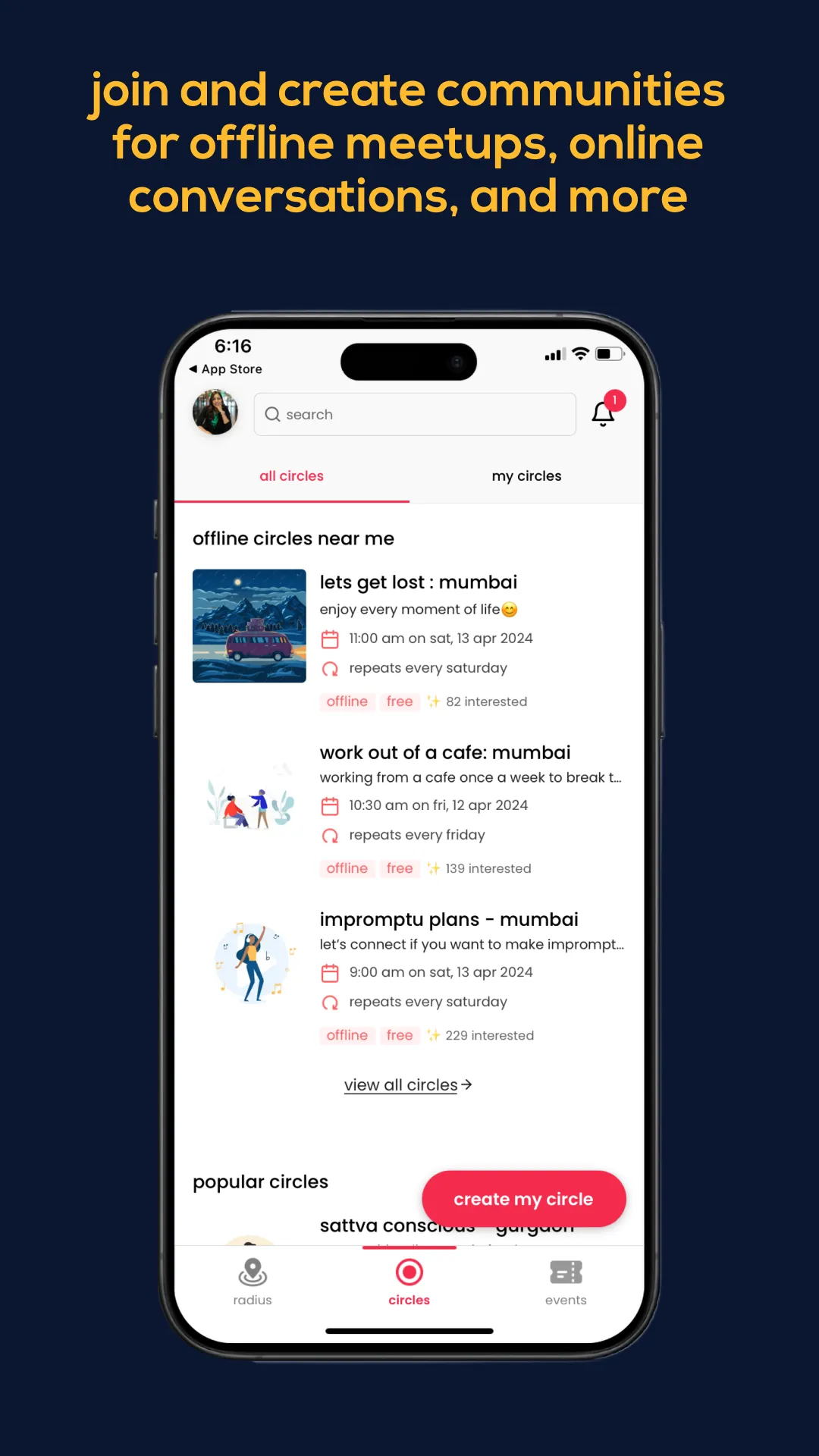 leap.club: a network for women | Indus Appstore | Screenshot