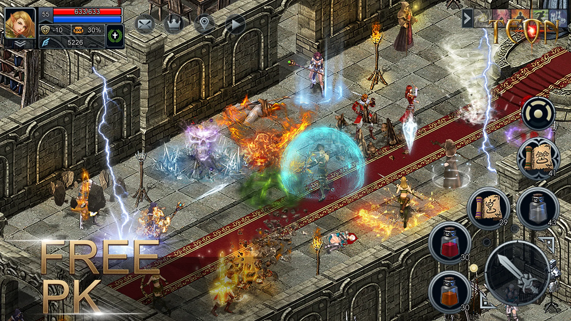 Teon: Sword & Magic | Indus Appstore | Screenshot