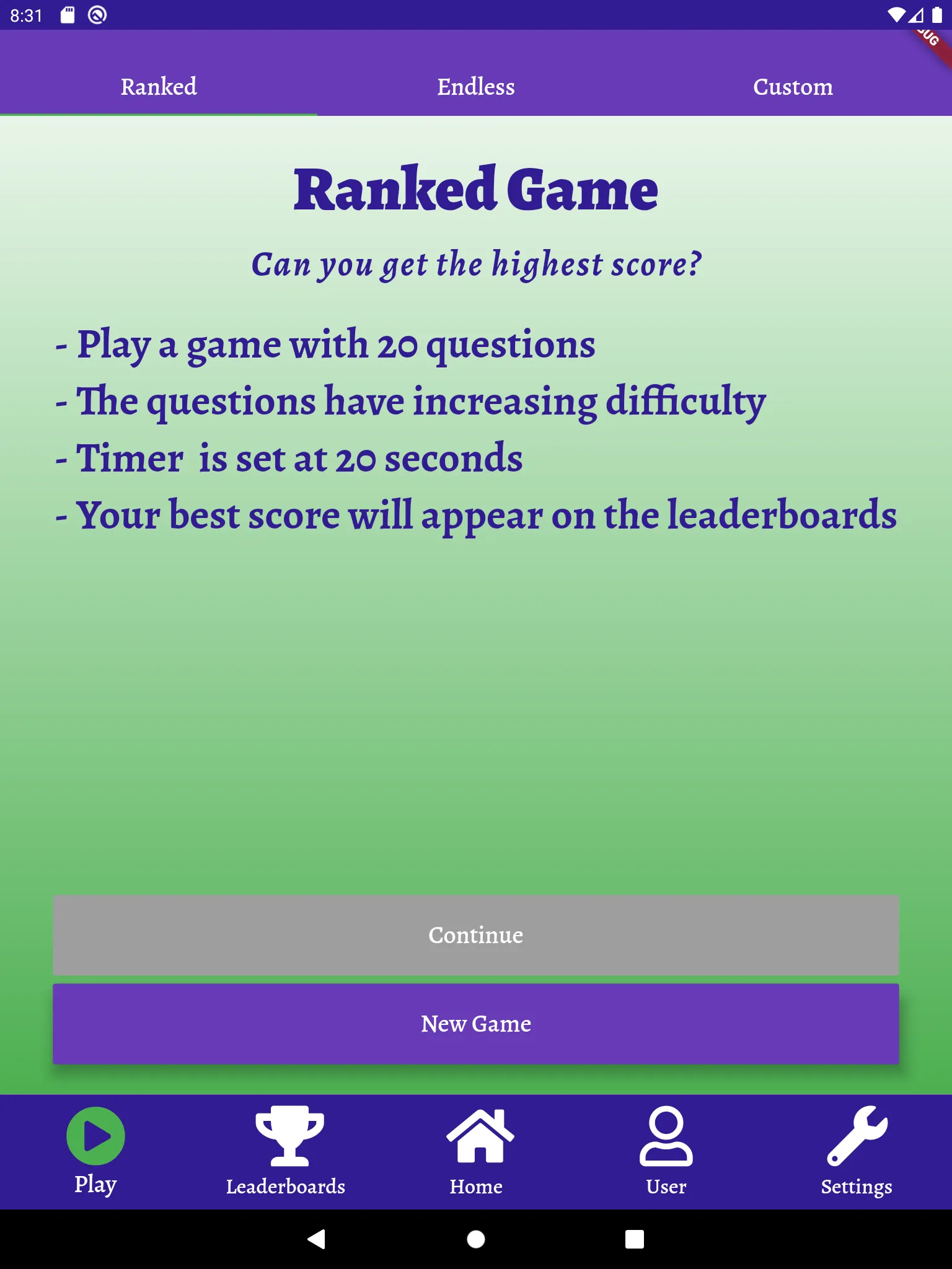 NW Quiz | Indus Appstore | Screenshot