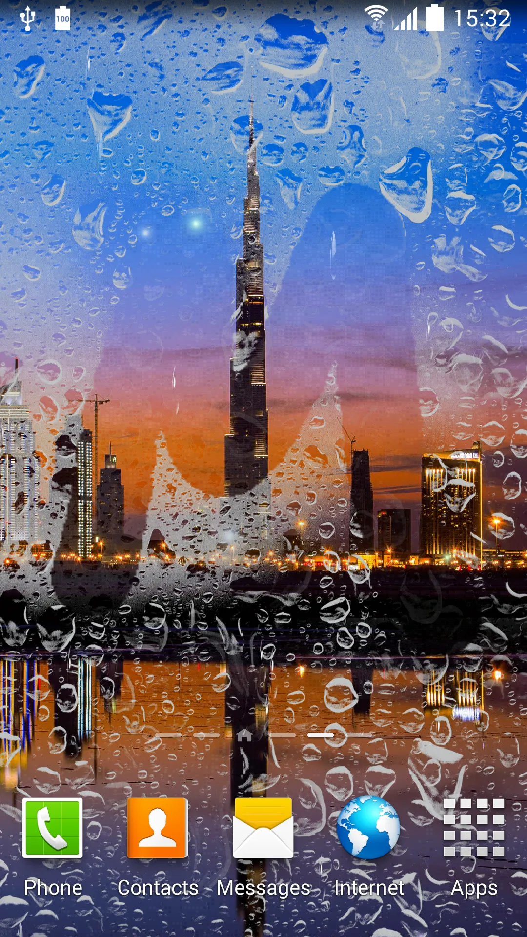 Dubai Night Live Wallpaper | Indus Appstore | Screenshot