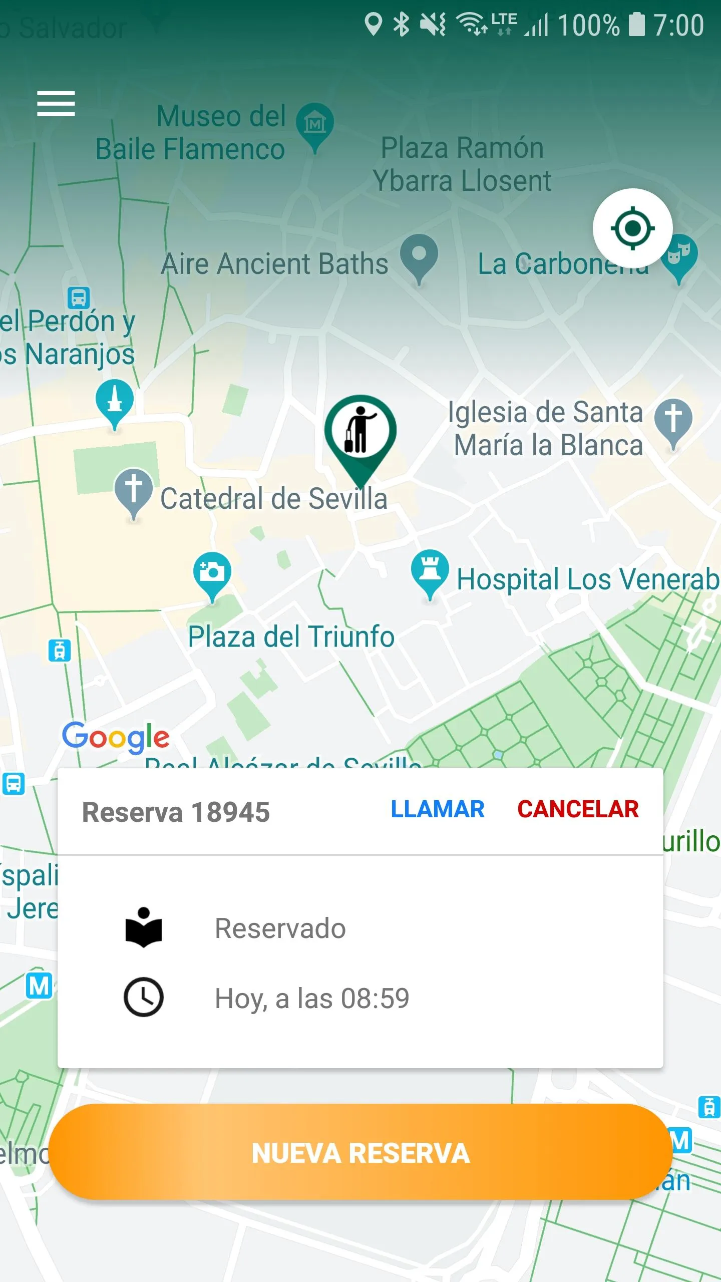 1Taxi! - Pide y reserva taxis | Indus Appstore | Screenshot