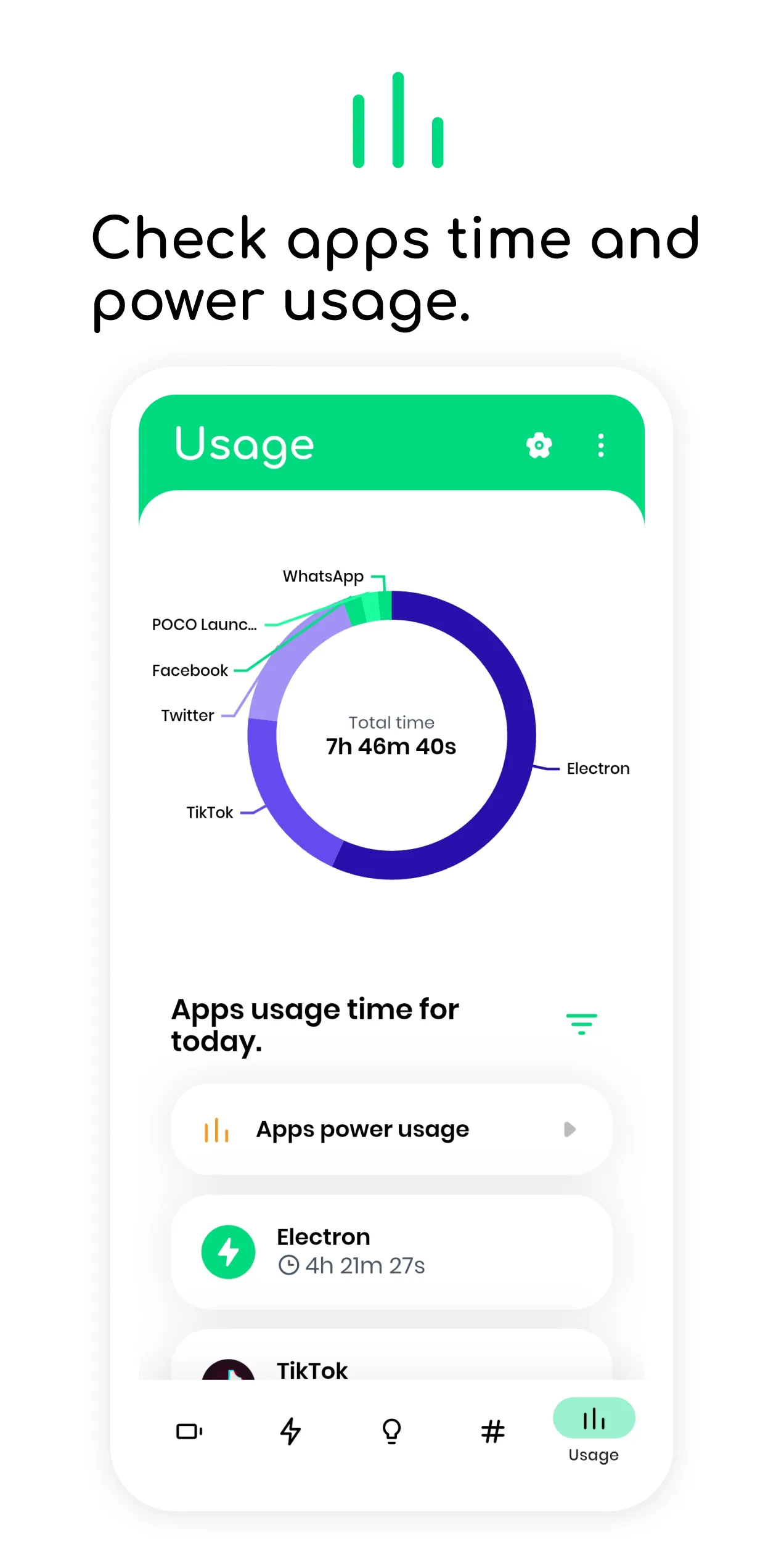 Electron: battery health info | Indus Appstore | Screenshot