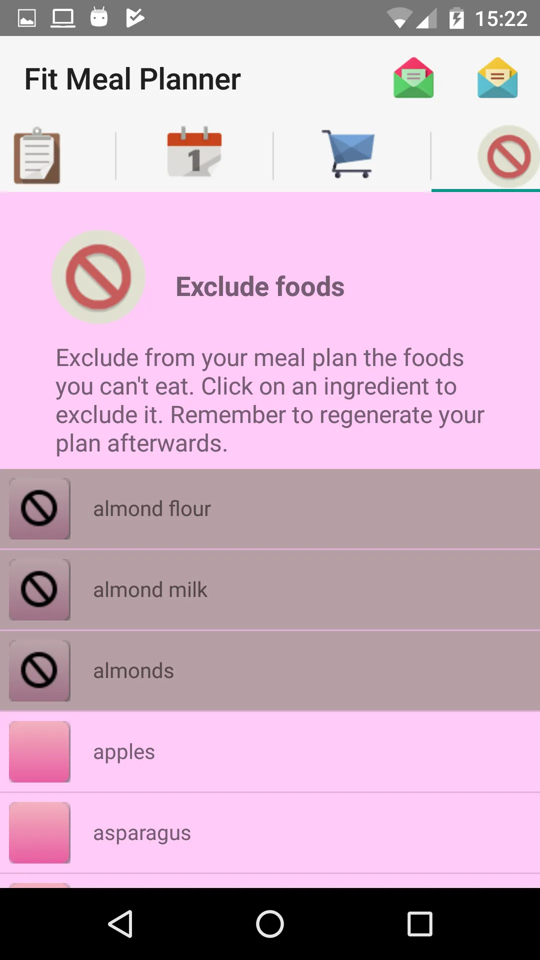 Fit Meal Planner | Indus Appstore | Screenshot