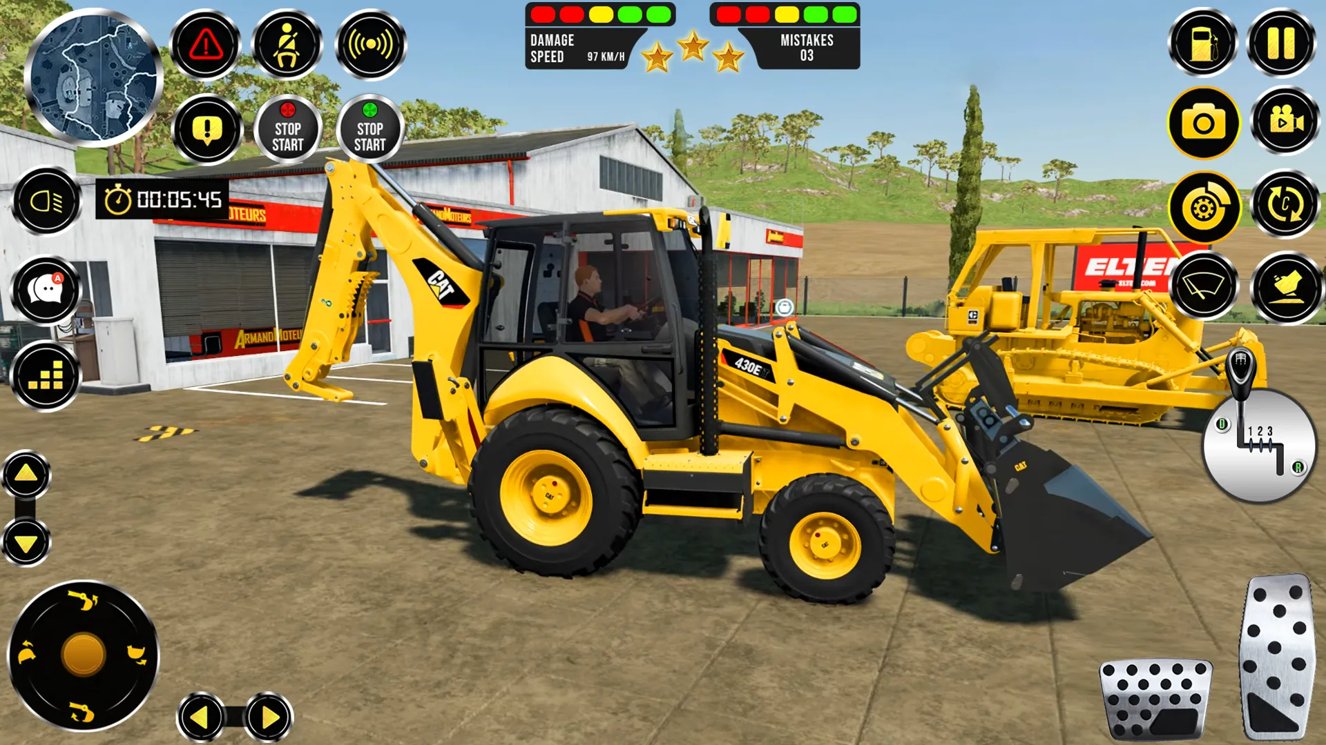 Snow Construction JCB Games 3D | Indus Appstore | Screenshot