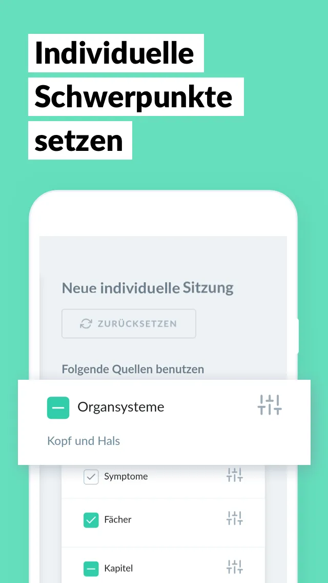 AMBOSS Kreuzen für Mediziner | Indus Appstore | Screenshot