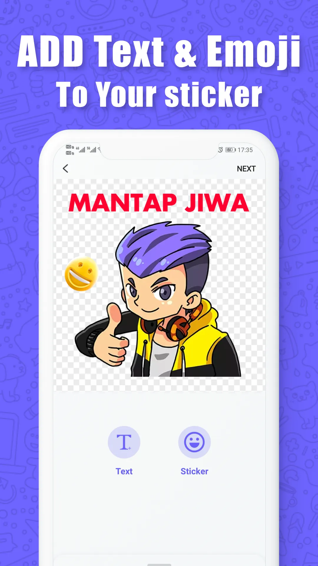 Anim live sticker-WAStickerApp | Indus Appstore | Screenshot