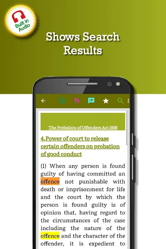 Probation of Offender Act 1958 | Indus Appstore | Screenshot