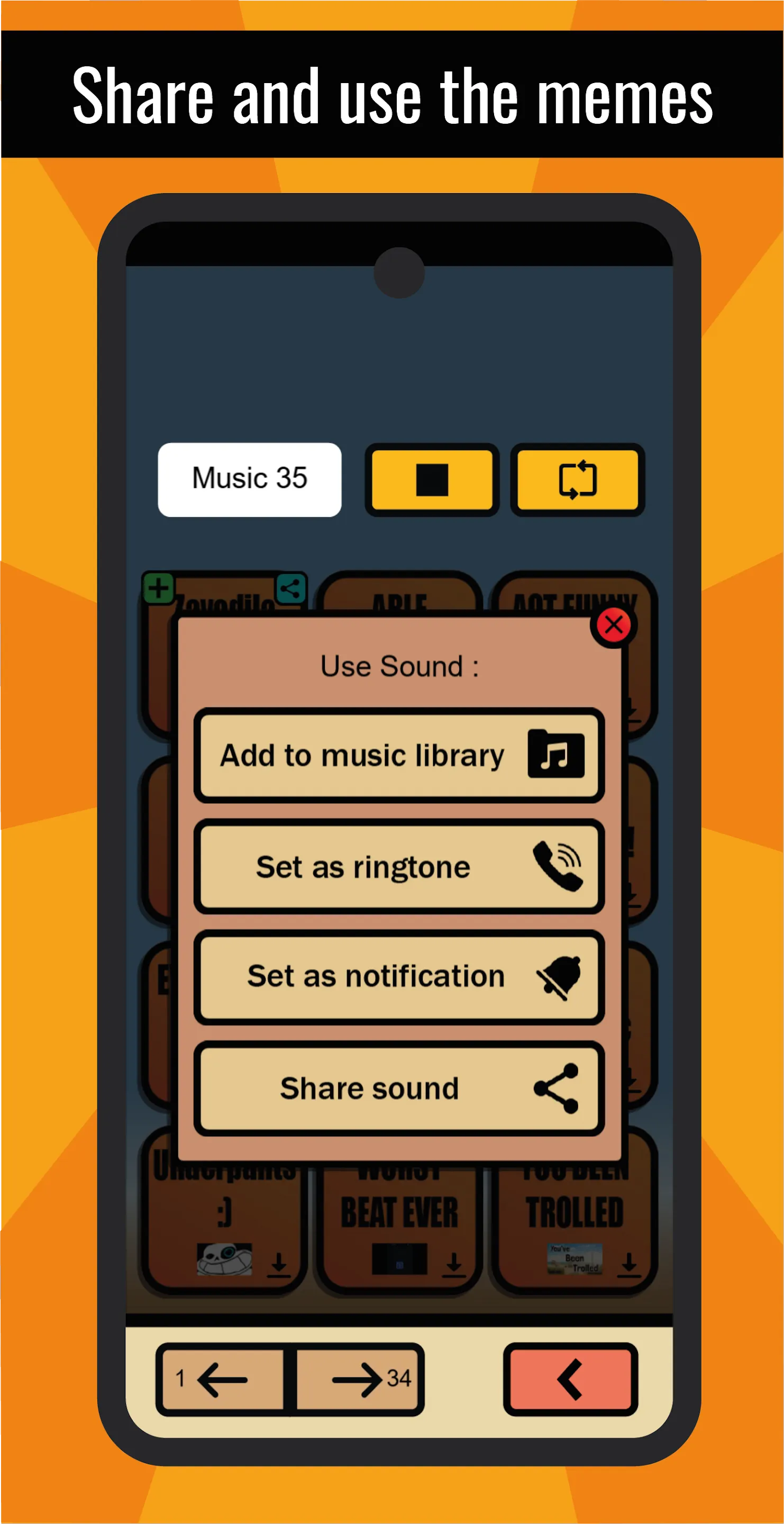 IMemer - Meme soundboard | Indus Appstore | Screenshot