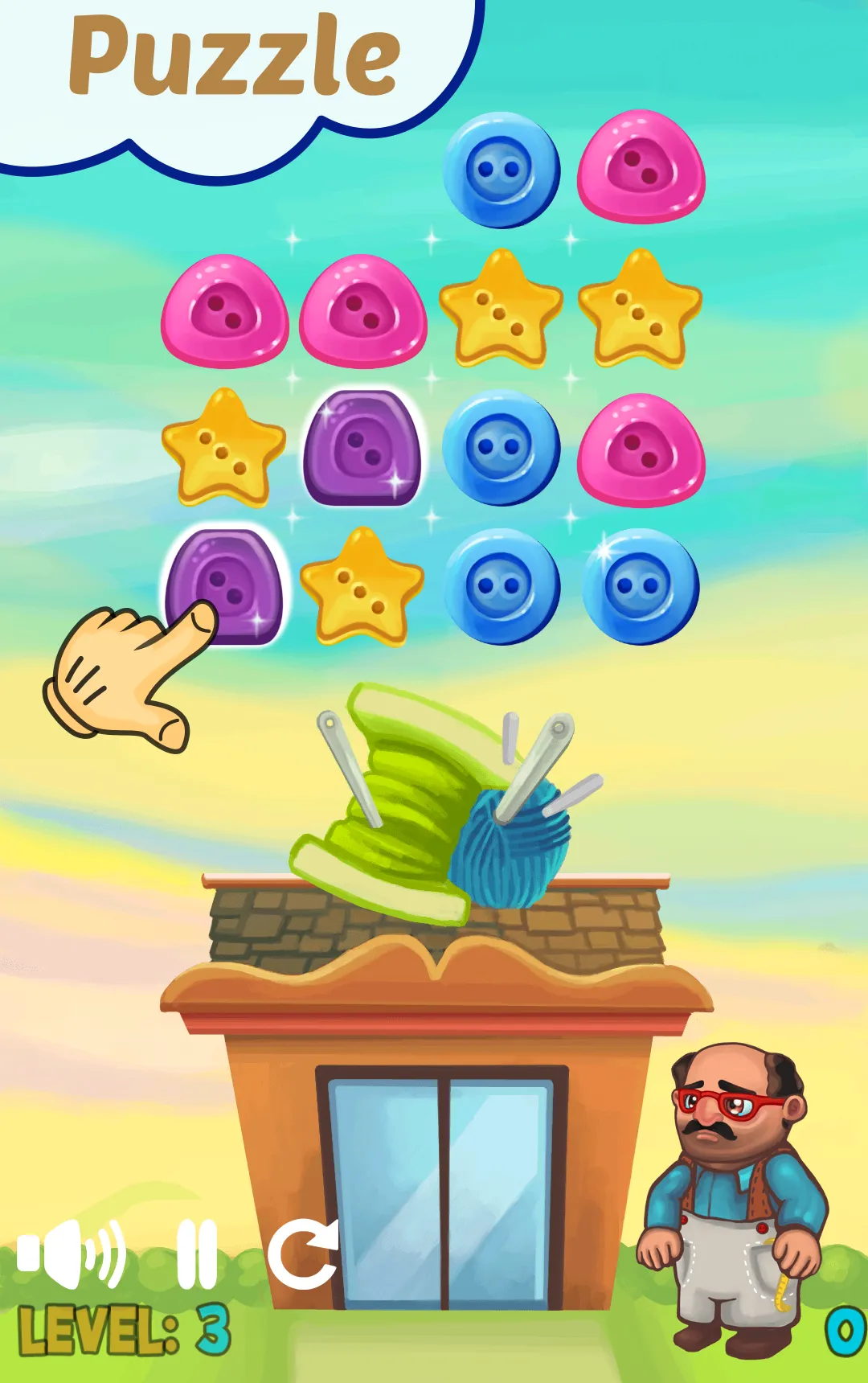 Match Button: pop and splash | Indus Appstore | Screenshot