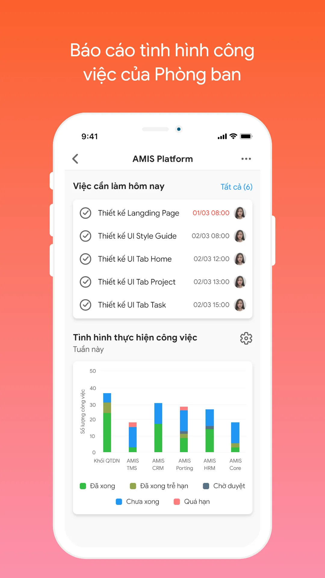 AMIS Công việc (AMIS Task) | Indus Appstore | Screenshot