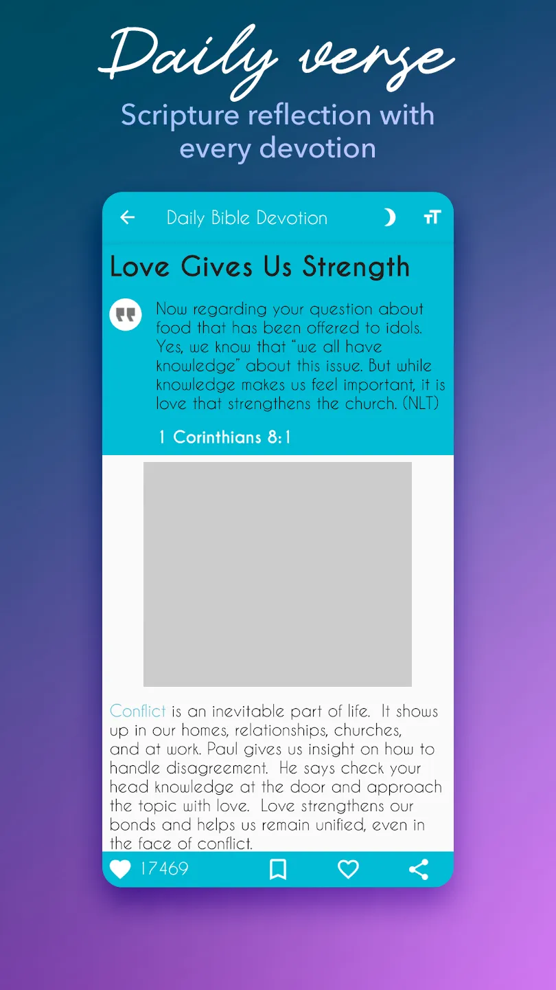 Daily Bible Devotion & Prayer | Indus Appstore | Screenshot