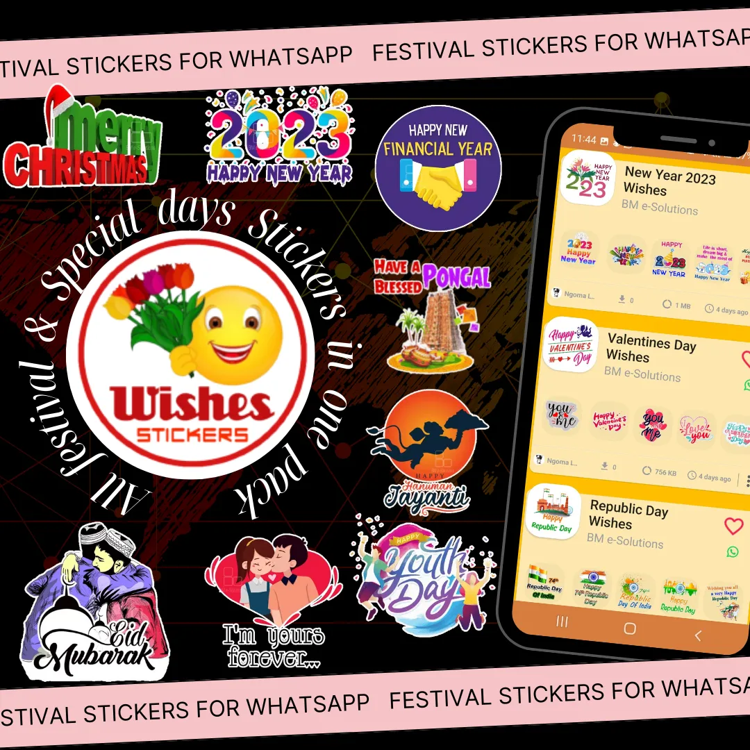 Festival Wishes WAStickers | Indus Appstore | Screenshot