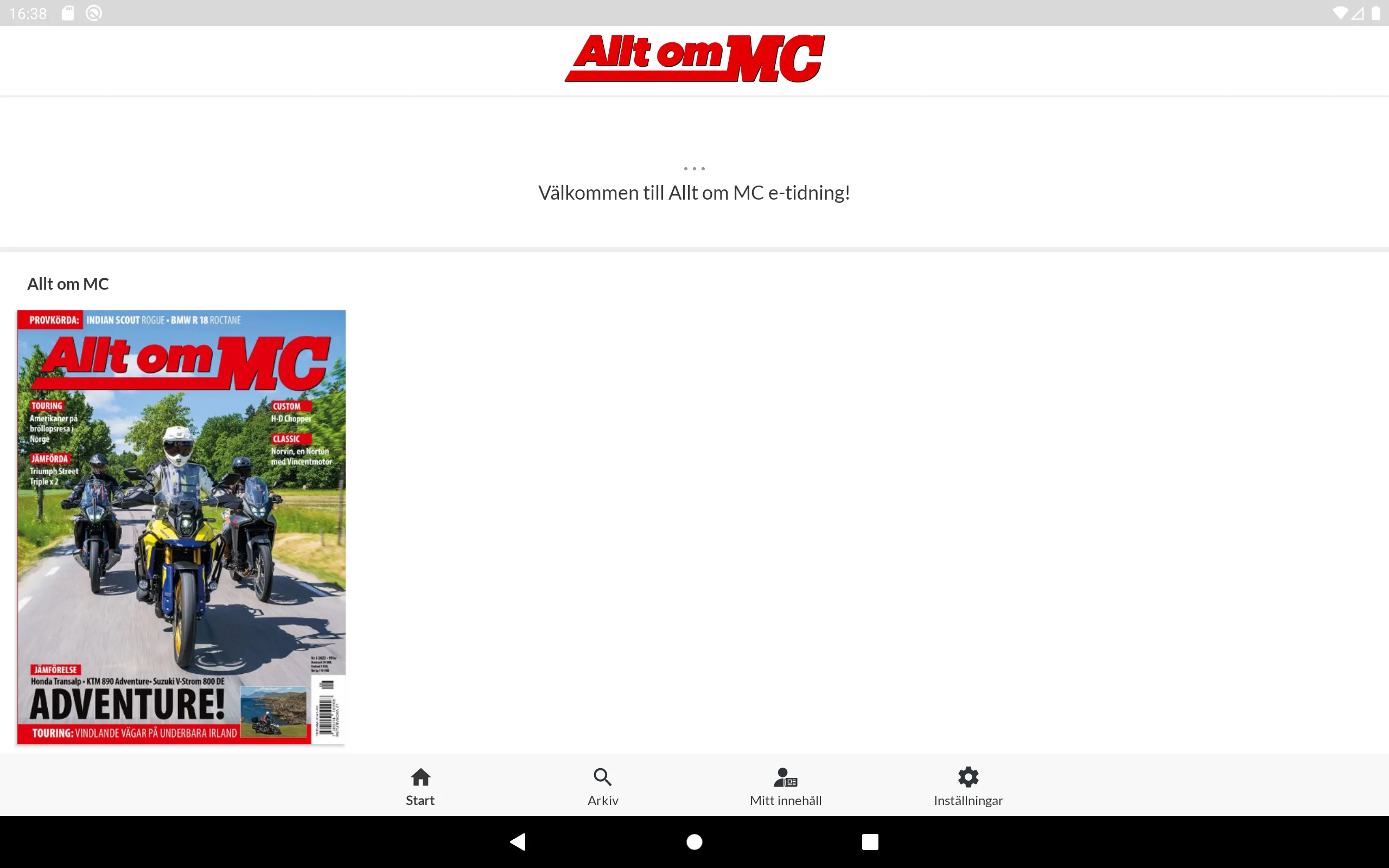 Allt om MC e-tidning | Indus Appstore | Screenshot