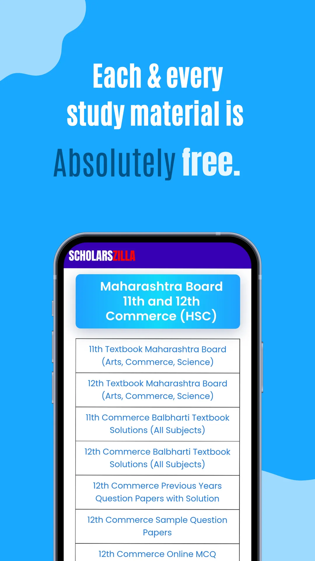 Scholarszilla(HSC Board Notes) | Indus Appstore | Screenshot