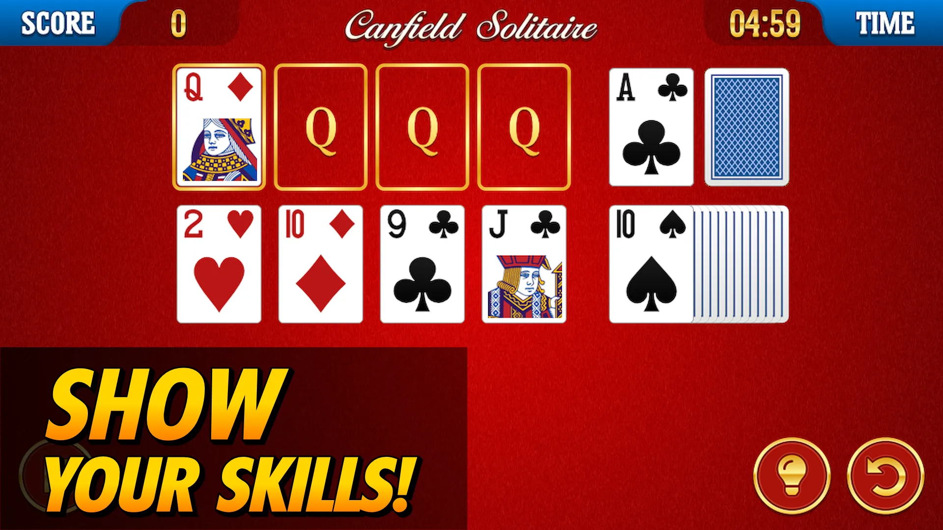 Canfield Solitaire | Indus Appstore | Screenshot