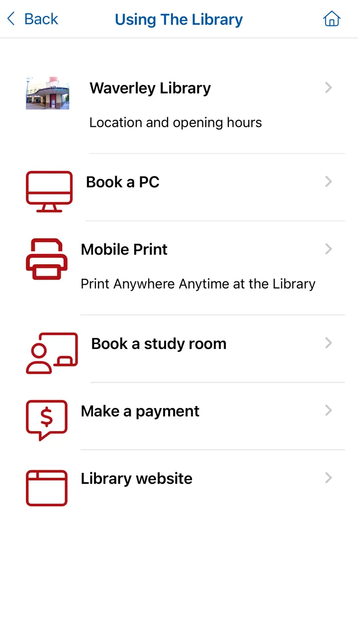 Waverley Library App | Indus Appstore | Screenshot