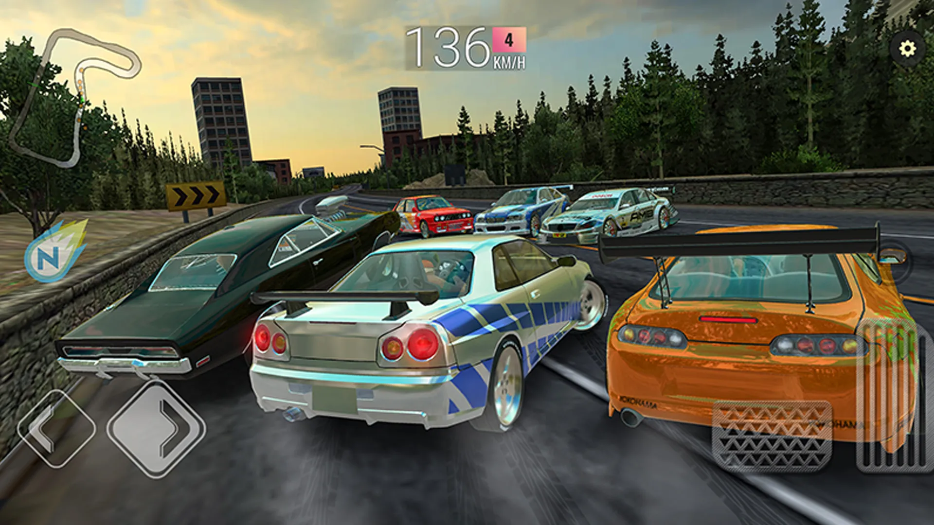 Racing in Car - Multiplayer | Indus Appstore | Screenshot