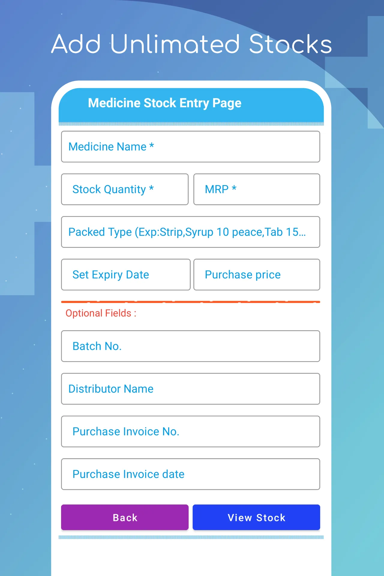 Medicine Stockist | Indus Appstore | Screenshot