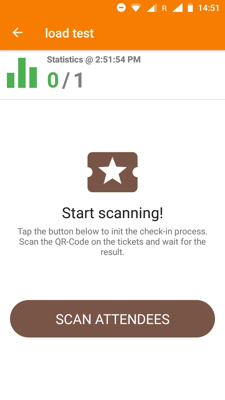 Alf.io Scan | Indus Appstore | Screenshot