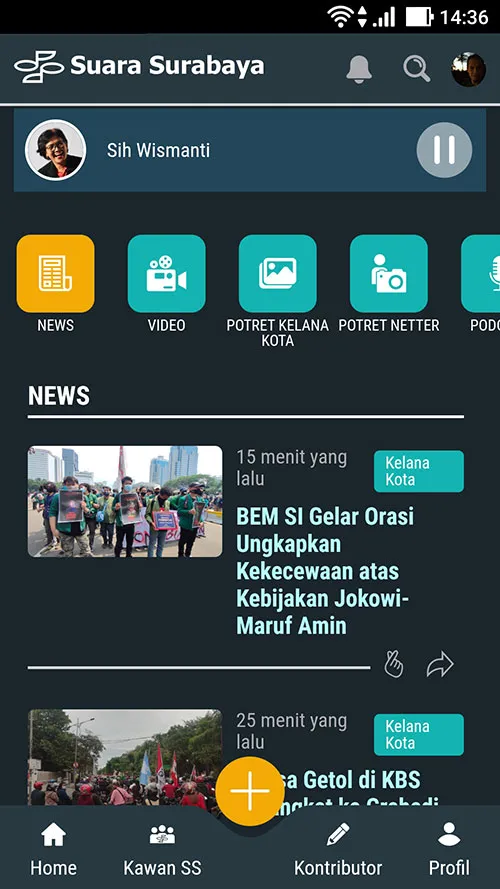 Suara Surabaya Mobile | Indus Appstore | Screenshot