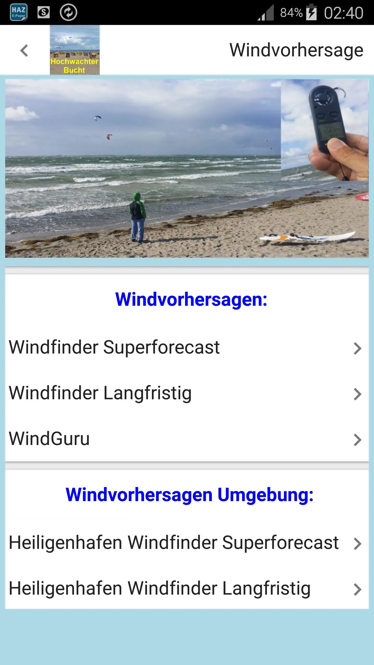 Hohwacht - Sehlendorf App | Indus Appstore | Screenshot