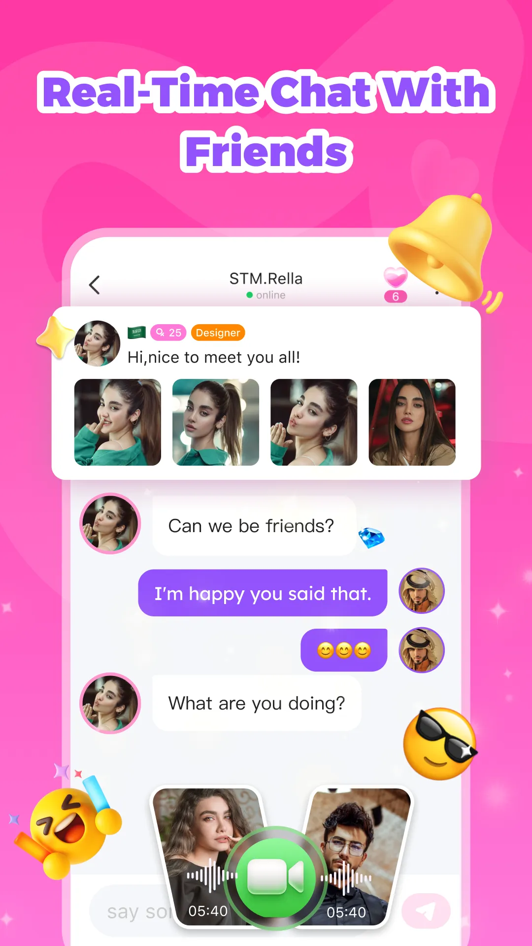 Yoki-Real Chat&Party | Indus Appstore | Screenshot