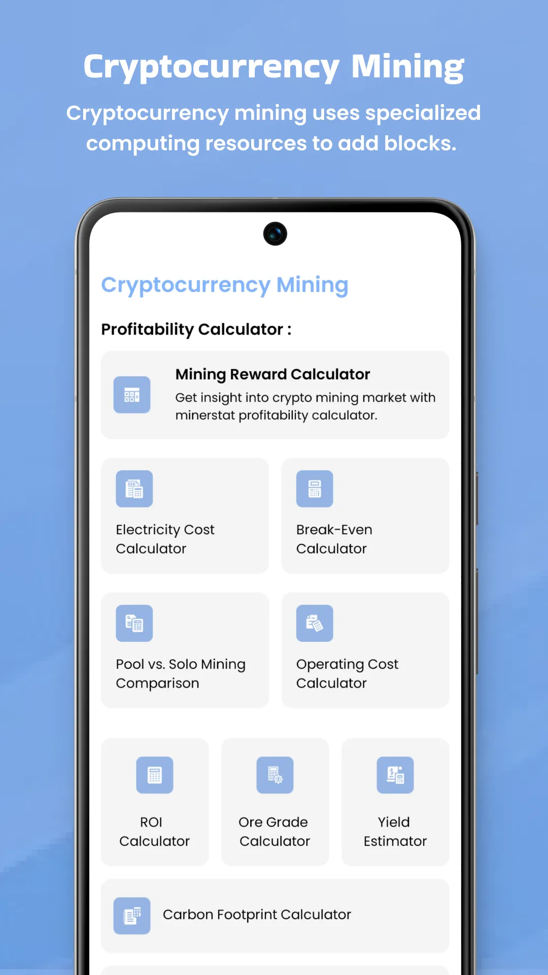 Cryptocurrency Calculator | Indus Appstore | Screenshot