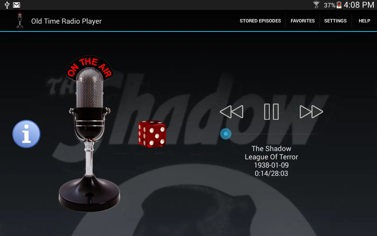 Old Time Radio Player | Indus Appstore | Screenshot