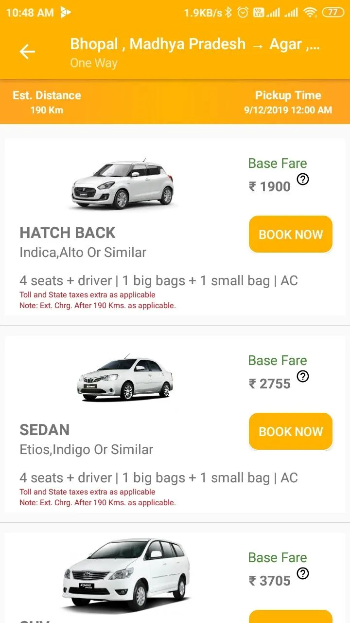 Quicktour24-Book Taxi all over | Indus Appstore | Screenshot