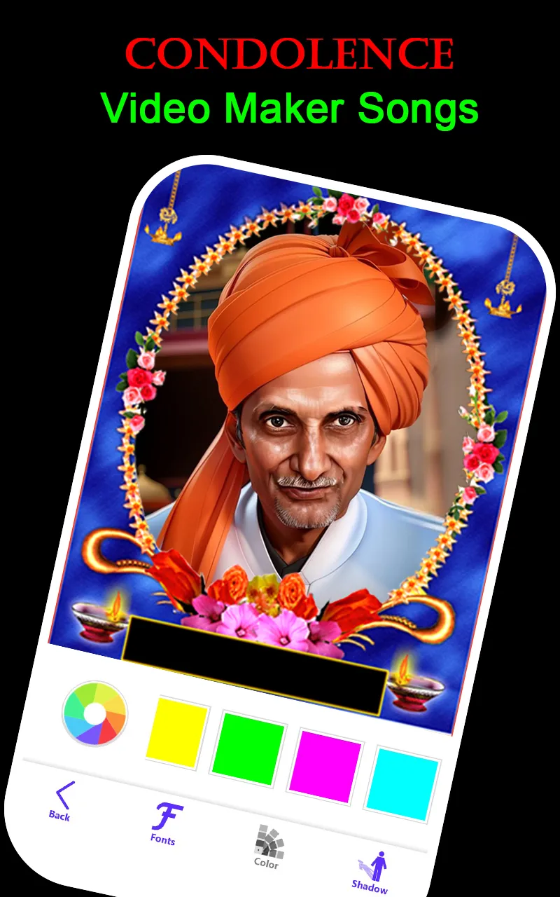 Condolence video maker songs | Indus Appstore | Screenshot