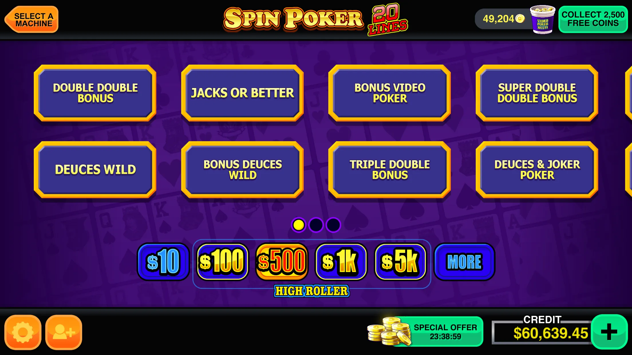 Video Poker Multi Pro Casino | Indus Appstore | Screenshot