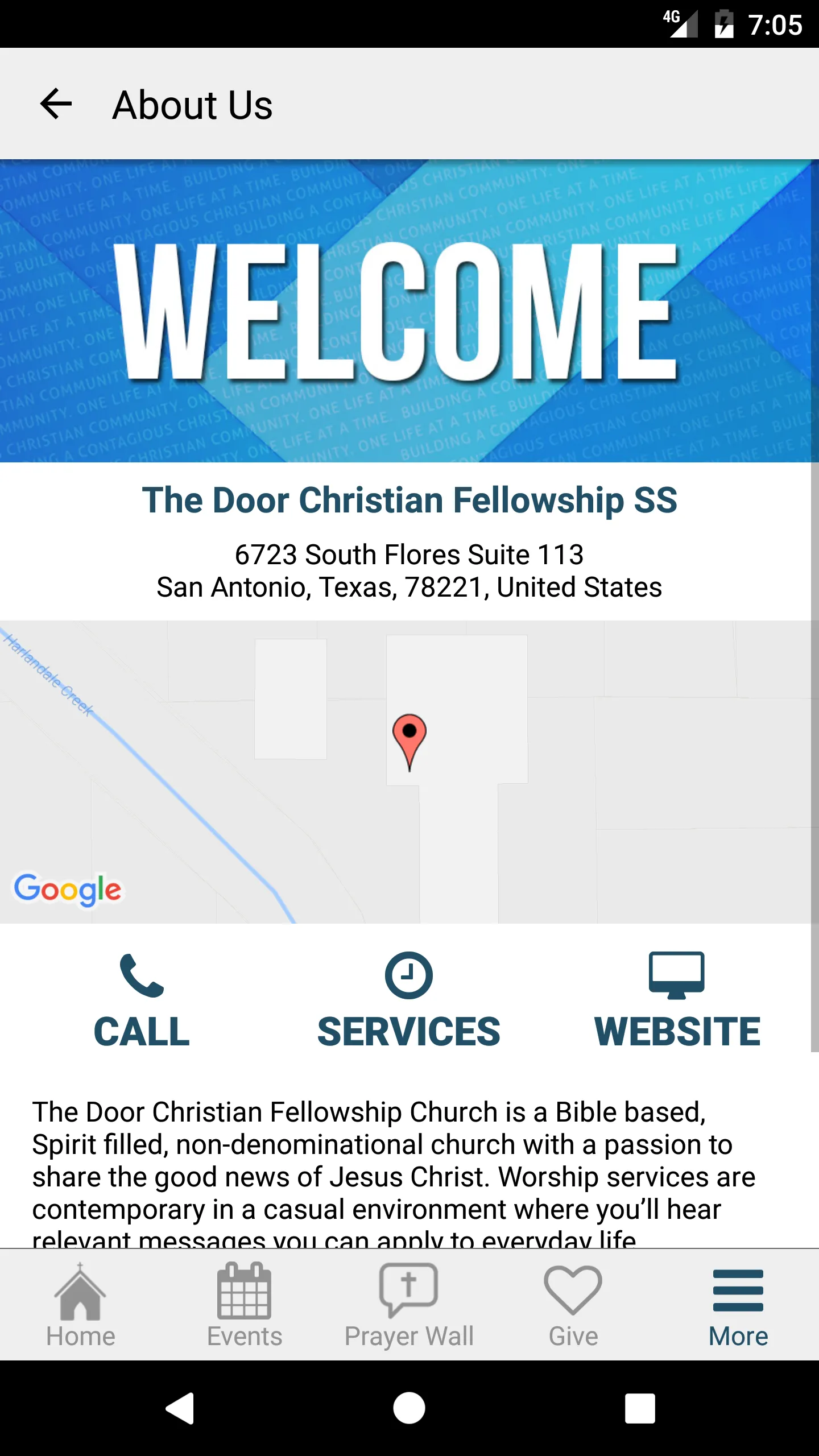 The Door Christian Church SS | Indus Appstore | Screenshot