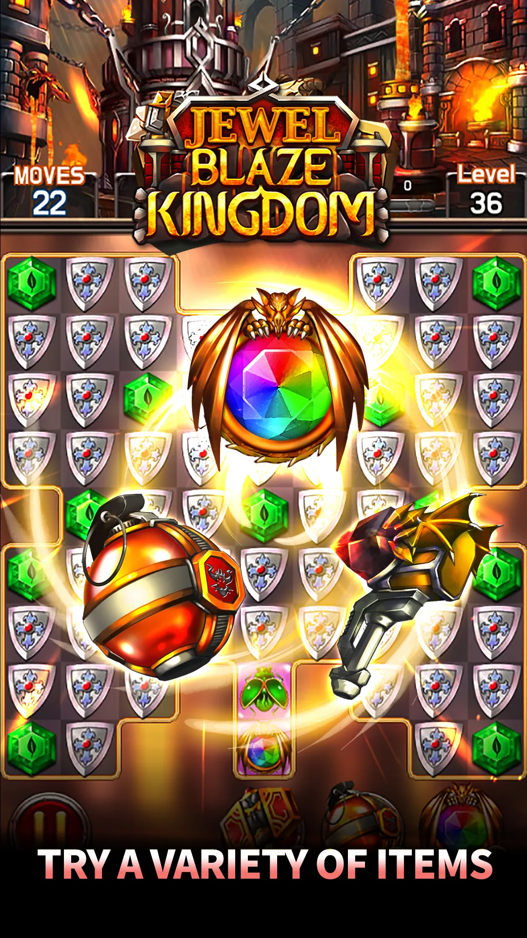 Jewel Blaze Kingdom | Indus Appstore | Screenshot