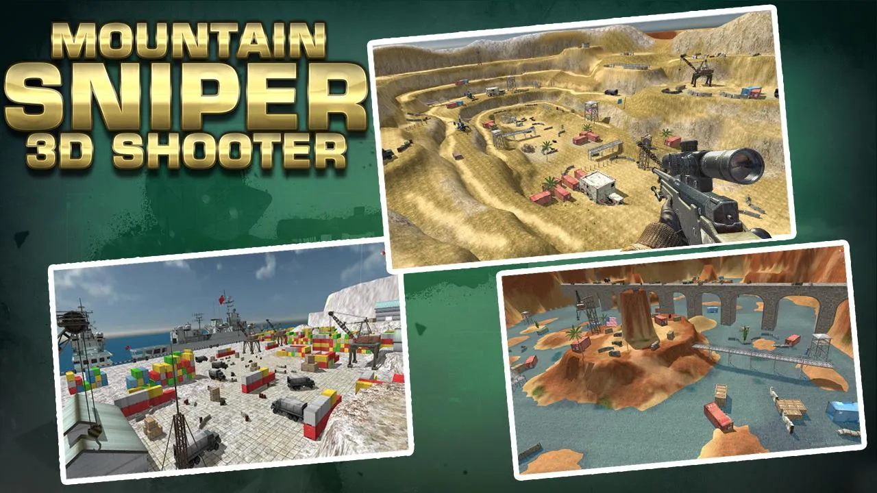 Mountain Sniper 3D Shooter | Indus Appstore | Screenshot