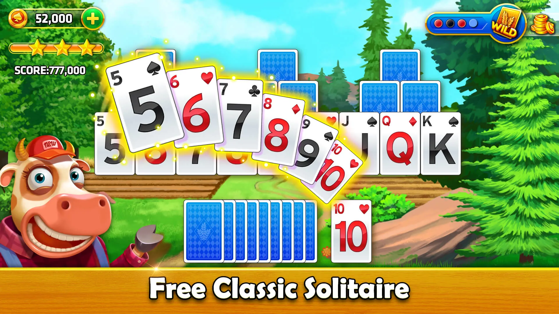 Solitaire Tripeaks - Farm Trip | Indus Appstore | Screenshot
