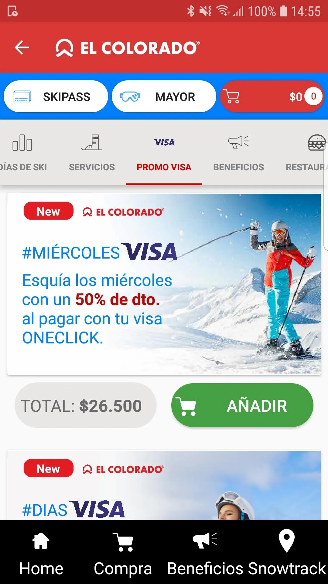 El Colorado Centro de ski. Chi | Indus Appstore | Screenshot